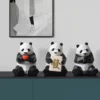 WPDTOM000001-0005-01 Geometric Panda Desk Decor Ornament, Home Decoration