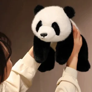 WPDTPT000083-01 Realistic Giant Panda Plush Toy Doll