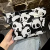 WPBGHB000207 Panda Art Style Canvas Portable Handbag Large