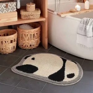 WPHHCR000068-0073-01 Cartoon Panda Floor Mat Home Rug