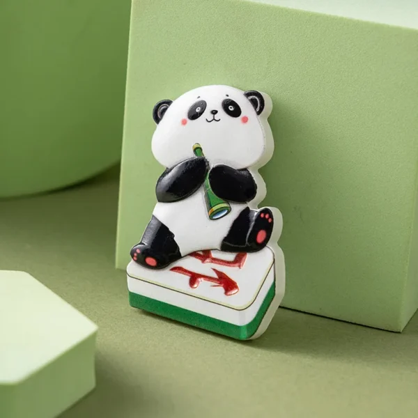WPDCFM000009 Panda Mahjong Fridge Magnet