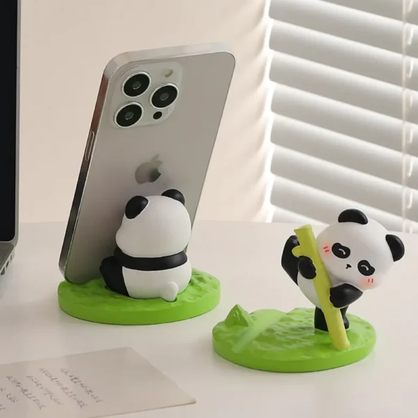 WPDTOM000006-0009-03 Panda Desk Decor Phone Holder
