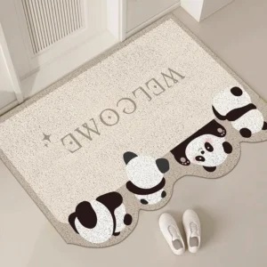 WPHHCR000074-0079-01 Cartoon Panda Doormat Floor Mat