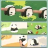 WPASMP000001-0024-01 Cartoon Panda Large Mouse Pad