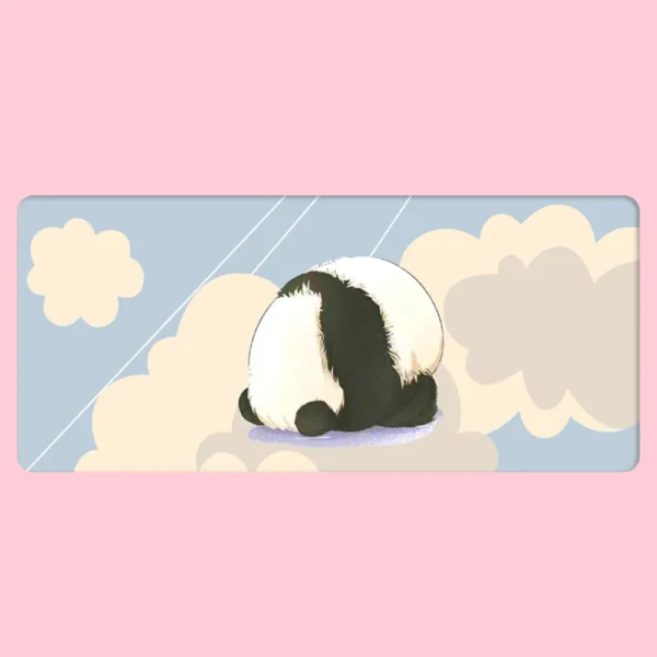 WPASMP000004 Cartoon Panda Large Mouse Pad
