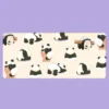 WPASMP000006 Cartoon Panda Large Mouse Pad