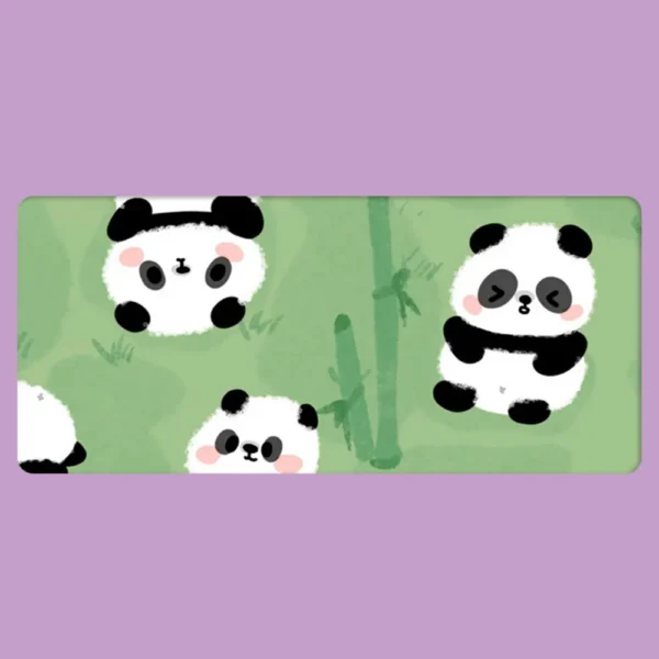 WPASMP000011 Cartoon Panda Large Mouse Pad