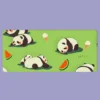 WPASMP000012 Cartoon Panda Large Mouse Pad Desk Mat