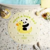 WPHHCR000064 Panda Non-Slip Shower Mat Bathroom Rug Off-White