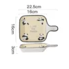 WPHHTW000177 Panda Single-Handle Square Plate