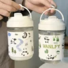 WPLSCPPC0053-0054-01 Panda Plastic Portable Cup Travel Mug