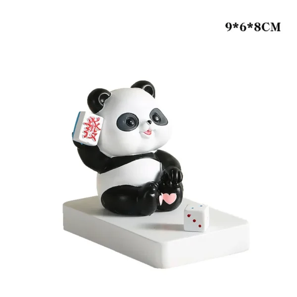 Chinese Cultural Creative Panda Phone Holder, Desk Decor
