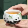 WPLSCPTC0006-04 Chinese Painting Ceramic Teacup