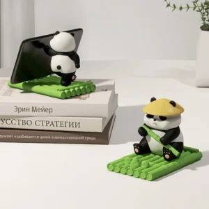 Panda Phone Stand Desk Decor Ornament