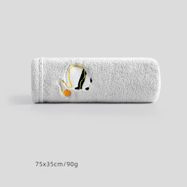 WPCTTW000151 Chubby Panda Series Absorbent Towel Soft Face Towel Home Use