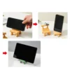 WPASPH000323-0326-03 Creative Panda and Bench Phone Holder Desk Decor Ornament