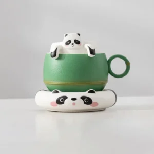 WPLSCPTC0001-00 Panda Ceramic Tea Cup