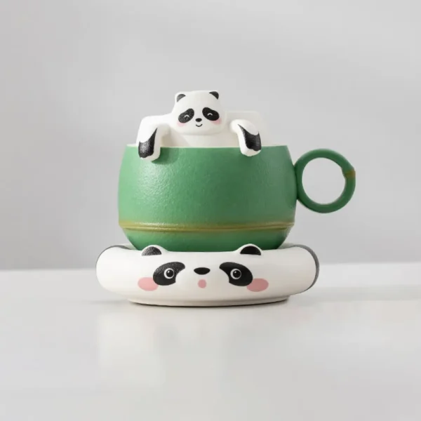 WPLSCPTC0001-00 Panda Ceramic Tea Cup