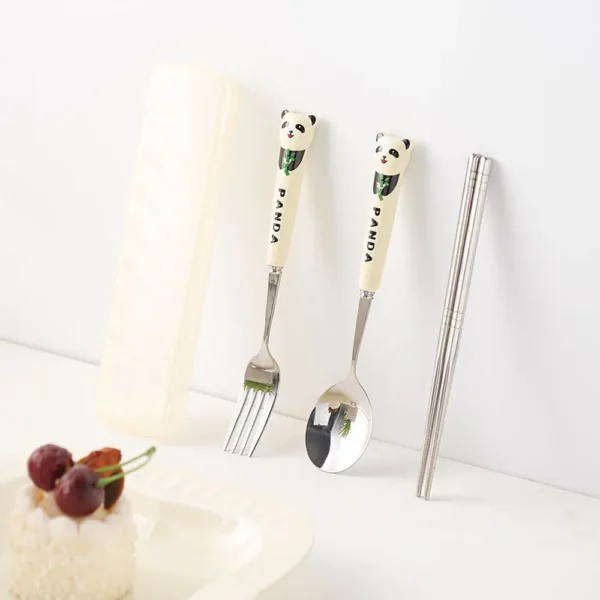 Panda Portable Cutlery Set