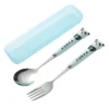 Panda Portable Cutlery Set Blue