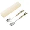 Creative Panda Portable Cutlery Set with Spoon and Fork