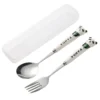 Panda Portable Cutlery Set White
