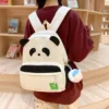 WPBGBP000049-01 Cute Cartoon Panda Backpack, Girly Style Student School Bag
