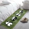 WPHHCR000057-0060-01 Cute Cartoon Panda Long Bedside Rug