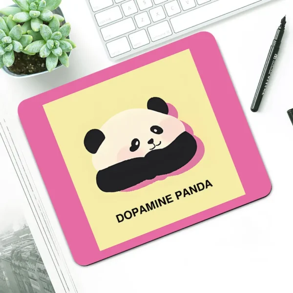 Cute Cartoon Panda Small Mouse Pad Desk Mat
