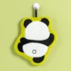 WPCTTW000145 Cute Little Panda Thick Absorbent Coral Fleece Hand Towel