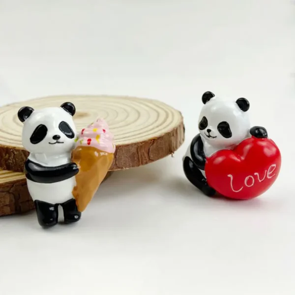 WPDCFM000018-02 Cute Mini Panda and Food Series 3D Fridge Magnet Decoration