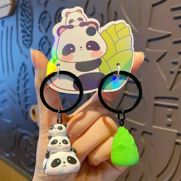 Cute Panda Keychain Pendant