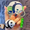 Cute Panda Keychain Pendant