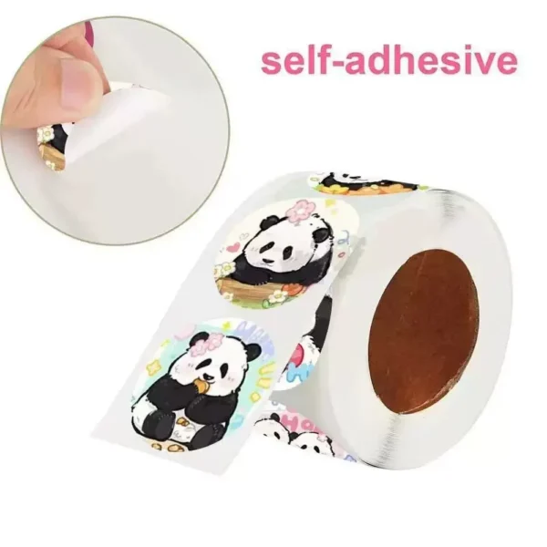 WPDCSK000257-02 Panda Hua Hua Stickers Self-Adhesive