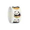 WPDCSK000257-04 Cute Panda Hua Hua Cartoon Stickers Self-Adhesive Decals