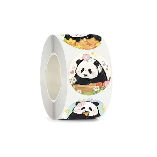 WPDCSK000257-04 Cute Panda Hua Hua Cartoon Stickers Self-Adhesive Decals