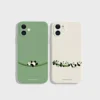 WPASPC000417-0448 Cute Panda Lying on Bamboo Minimalist Apple iPhone Case