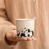 WPLSCPTC0008 Cute Panda Pattern Tea Cup 4-Piece Set Gift Box