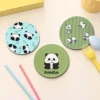 WPLSCS000283-0291 Cute Panda Round Coaster