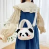WPBGST000001-0002-4 Plush Panda Shoulder Bag