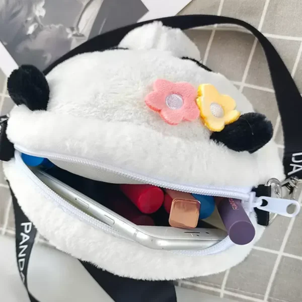 WPBGST000001-05 Plush Panda Shoulder Bag