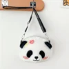 WPBGST000002 Plush Panda Shoulder Bag Small