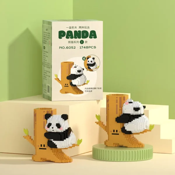 WPDTBB000146 Panda Multi-Shape Micro Building Blocks