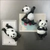 WPDCFM000014 Cute Yoga Panda Fridge Magnet Decorations