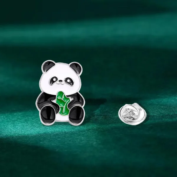 WPDCBR000120 Panda Brooch Pin Accessory