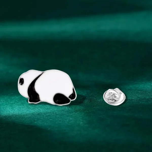 WPDCBR000123 Panda Brooch Pin Accessory