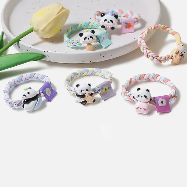 WPDCHA000213 Dopamine Panda Hair Tie Hair Band
