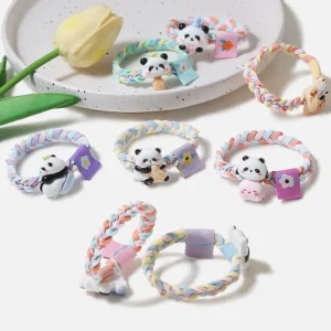 WPDCHA000207-0213 Dopamine Panda Hair Tie Hair Band