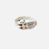 WPDCHA000210 Dopamine Cute Panda Hair Tie Woven High Elasticity Hair Band