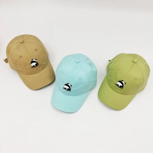WPCTHASC0001-0010-02 Cartoon Panda Kids' Snapback Cap